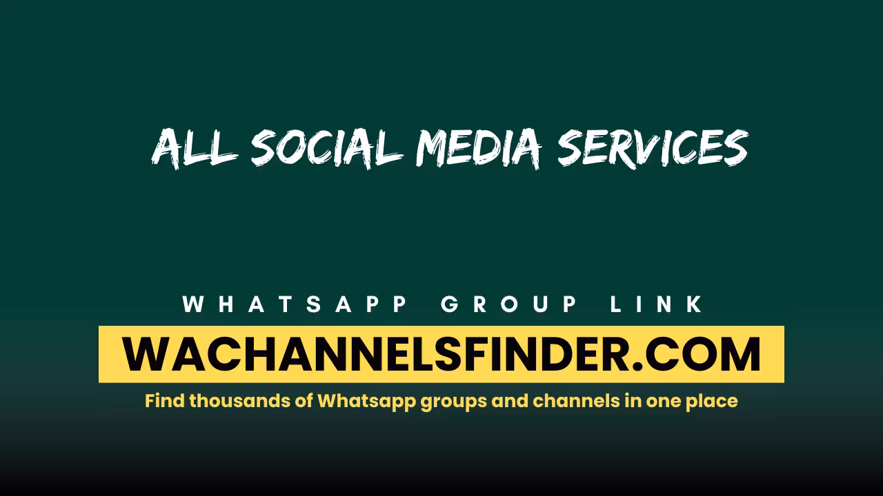 ALL SOCIAL MEDIA SERVICES - WhatsApp Channel