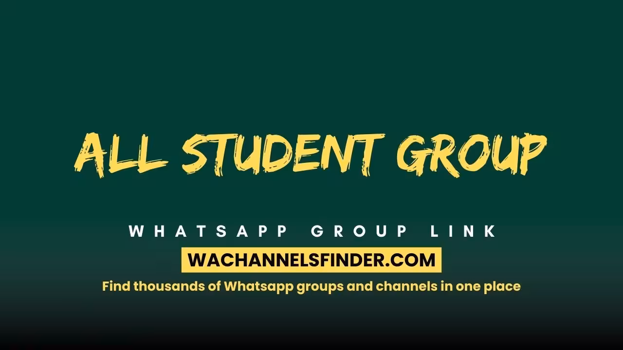 All Student Group - WhatsApp Channel