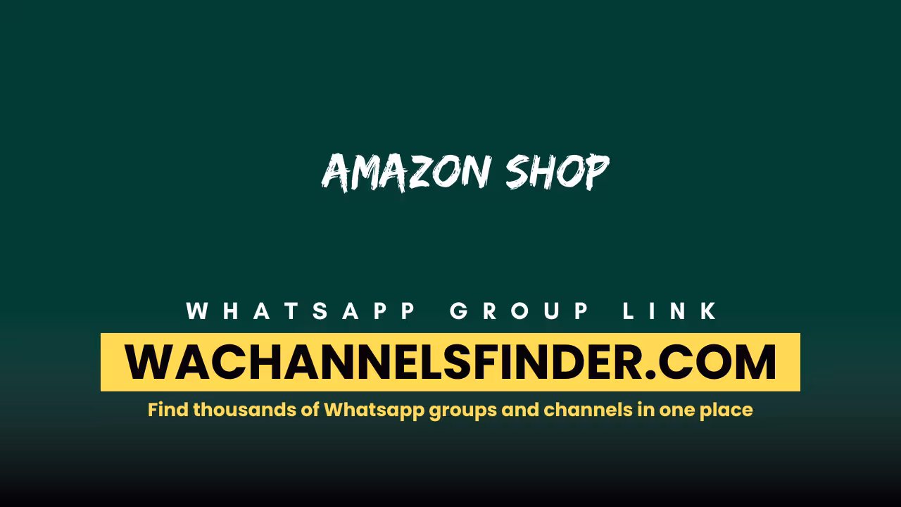 Amazon Shop - WhatsApp Channel