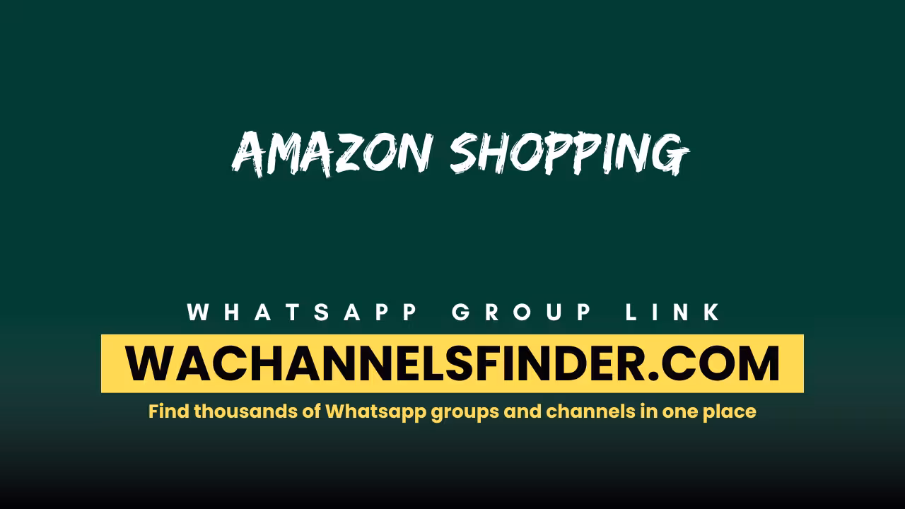 Amazon shopping - WhatsApp Channel
