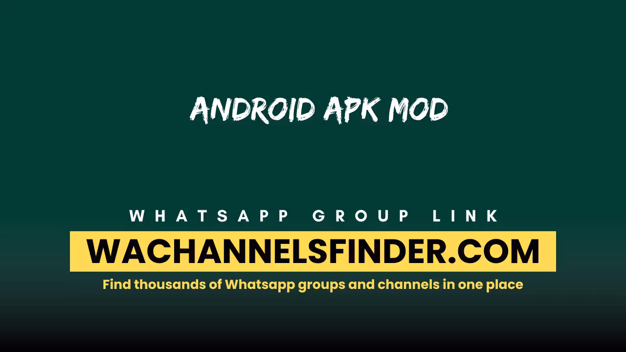 Android Apk Mod - WhatsApp Channel