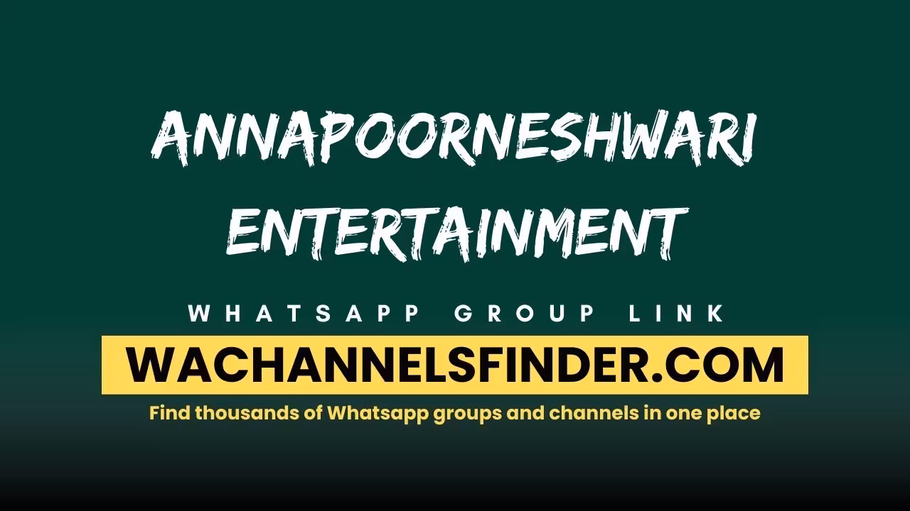 Annapoorneshwari Entertainment - WhatsApp Channel