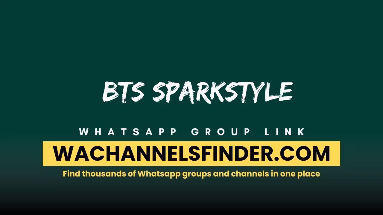 BTS SparkStyle - WhatsApp Channel