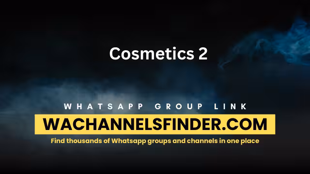 Cosmetics 2 - WhatsApp Channel