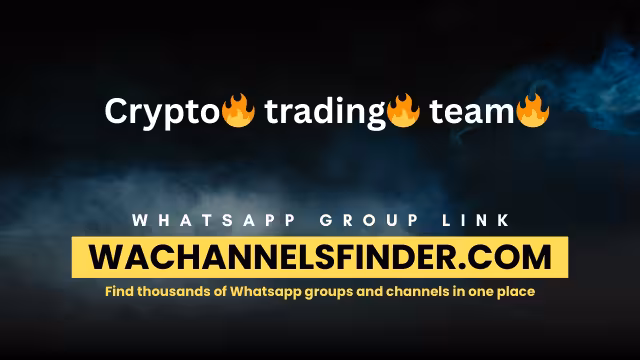 Crypto🔥 trading🔥 team🔥 - WhatsApp Channel