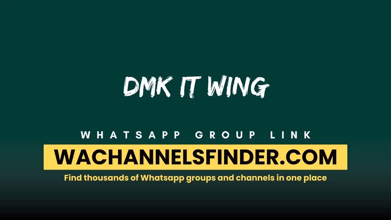DMK IT WING - WhatsApp Channel