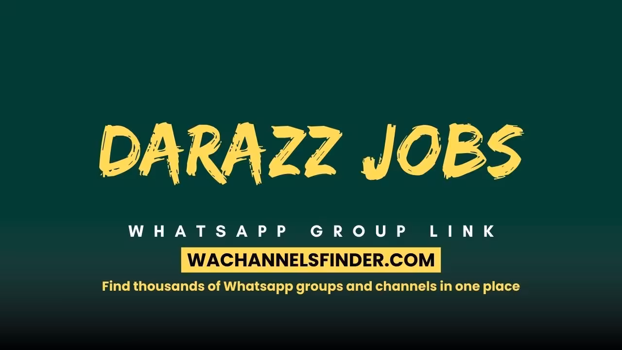Darazz Jobs - WhatsApp Channel