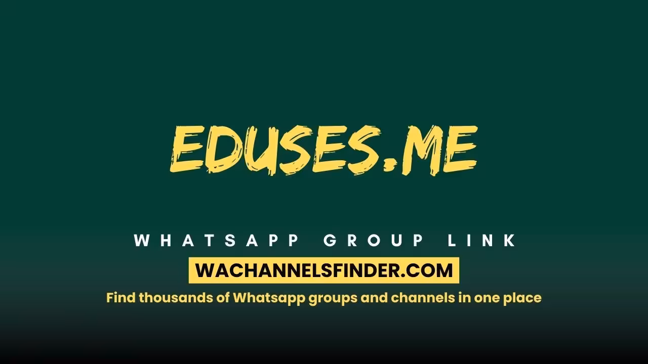 Eduses.me - WhatsApp Channel
