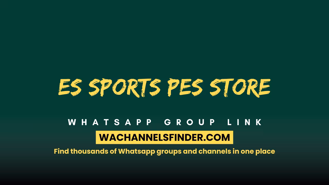 ES SPORTS PES STORE - WhatsApp Channel