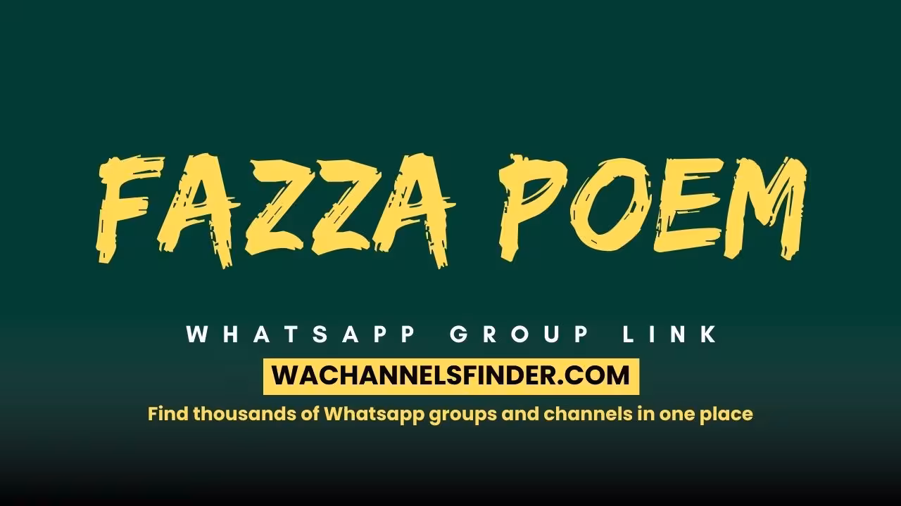 Fazza poem - WhatsApp Channel