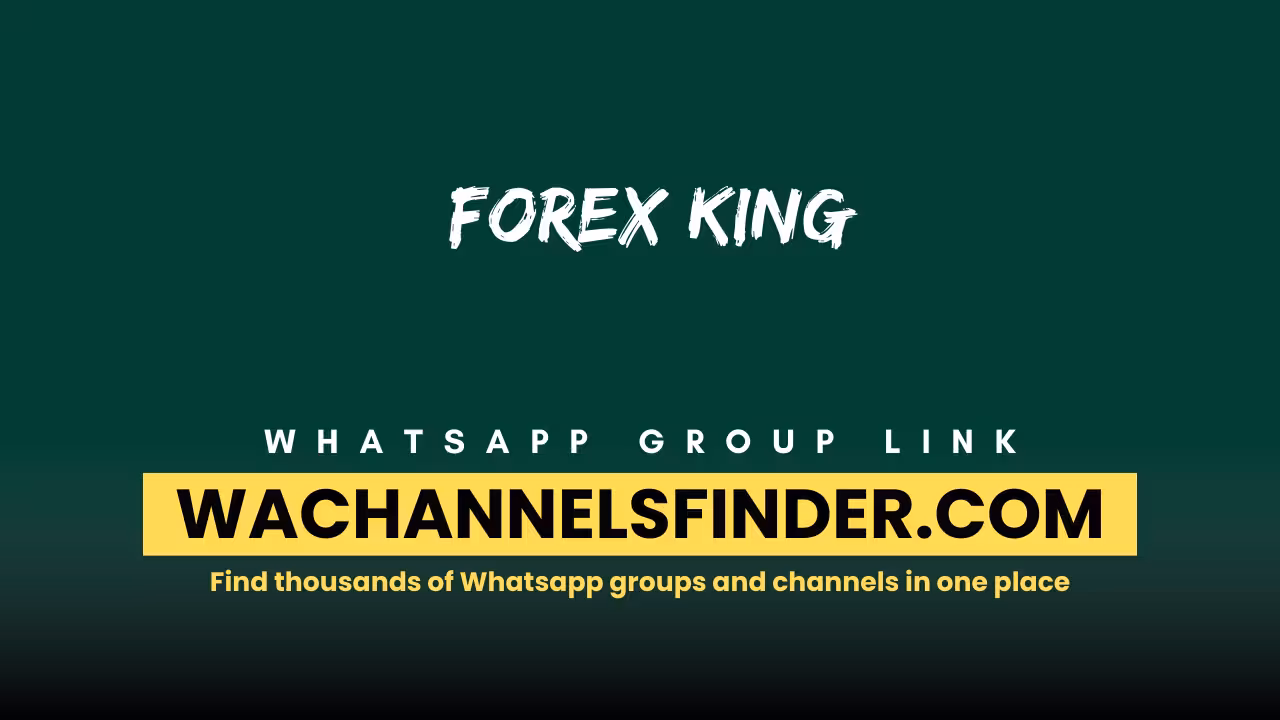 Forex King - WhatsApp Channel