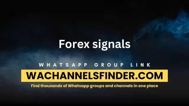 Forex signals - WhatsApp Channel