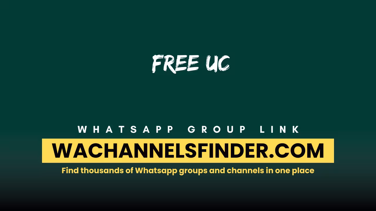 Free UC - WhatsApp Channel