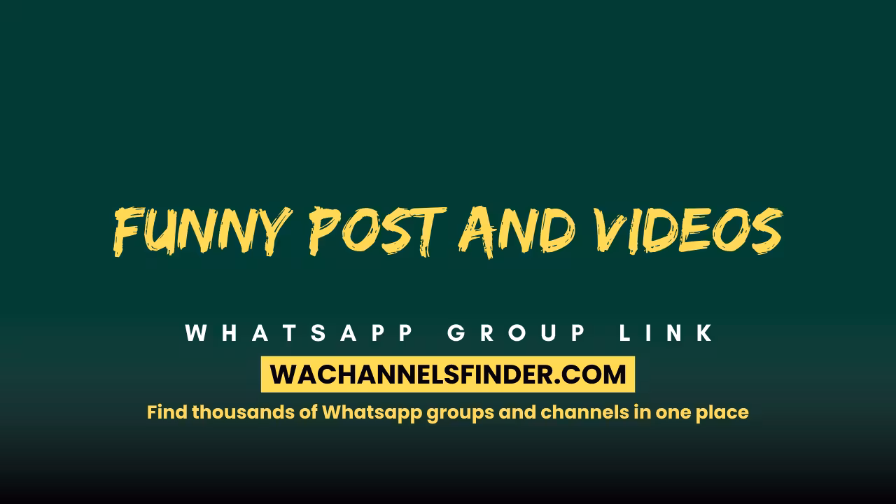 Funny Post And Videos - WhatsApp Channel