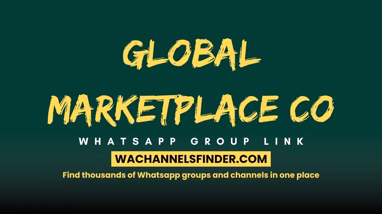 Global Marketplace Co - WhatsApp Channel