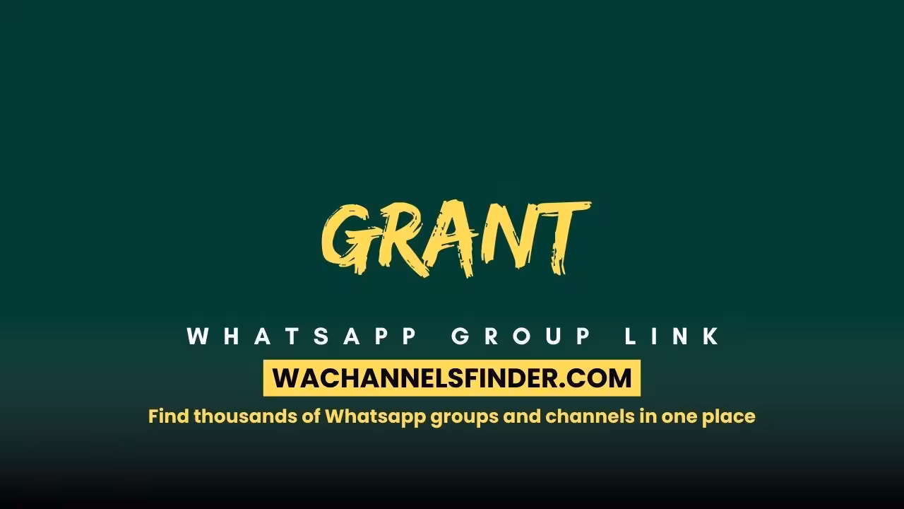 Grant - WhatsApp Channel