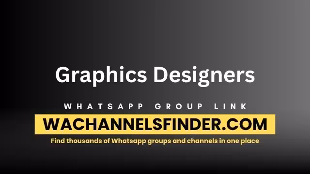 Graphics Designers - WhatsApp Channel