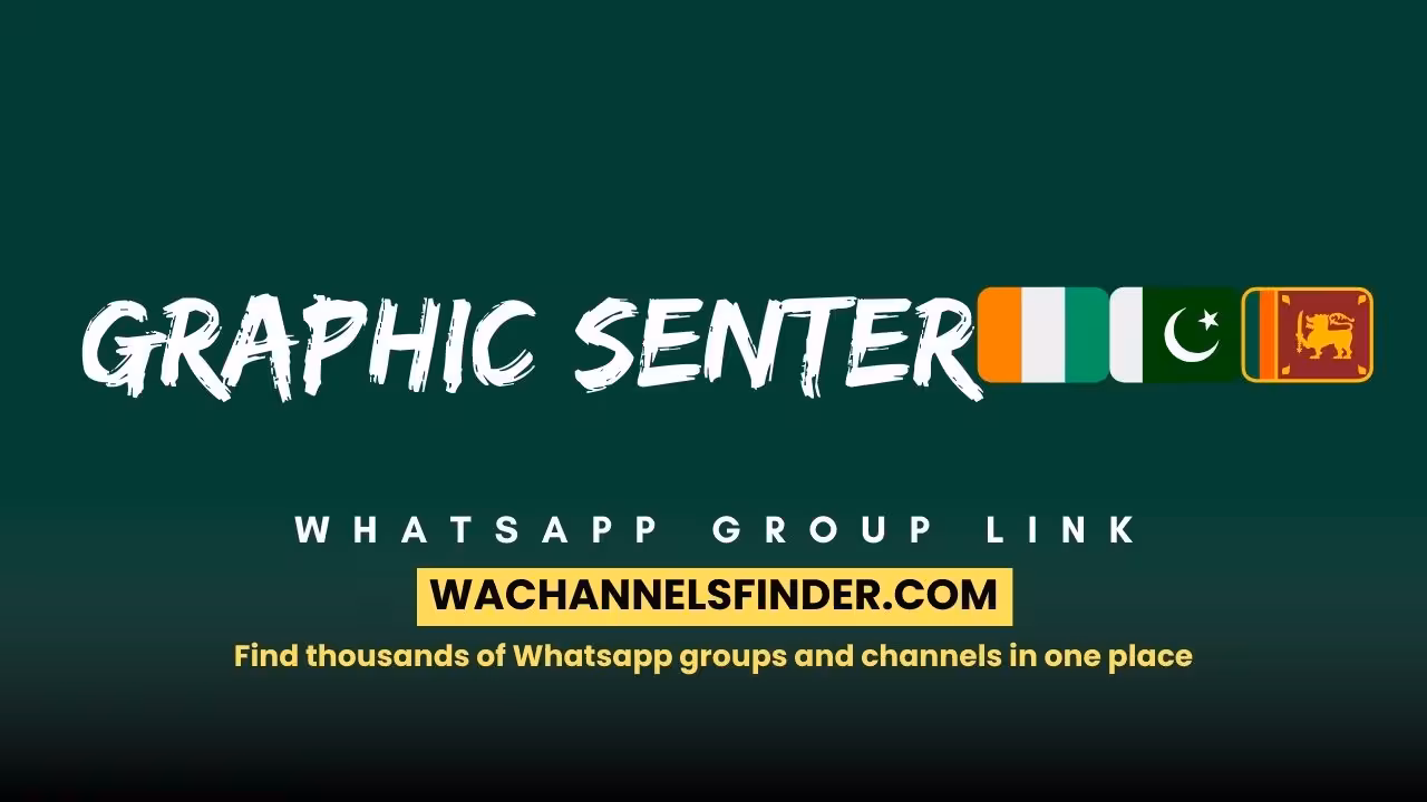 Graphic senter🇨🇮🇵🇰🇱🇰 - WhatsApp Channel