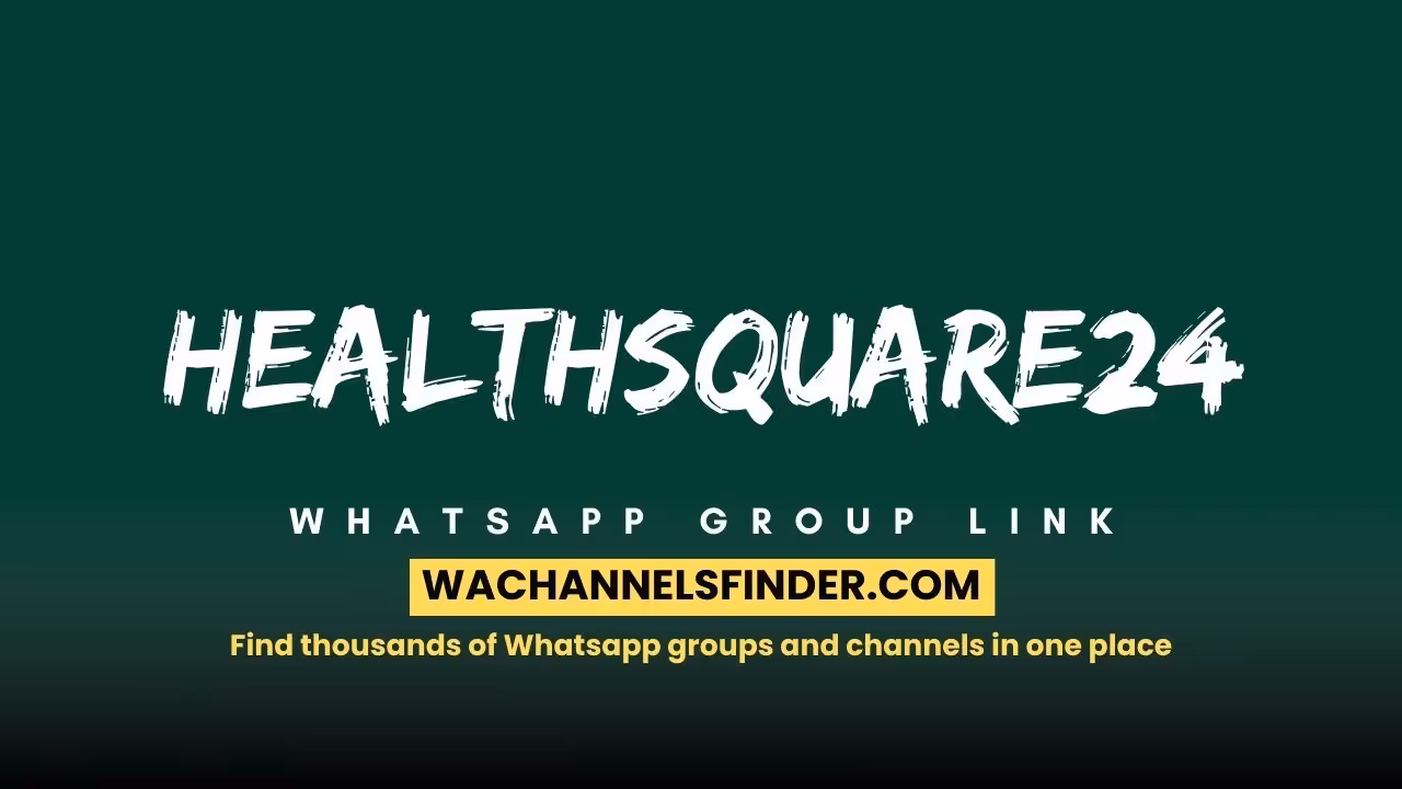 Healthsquare24 - WhatsApp Channel