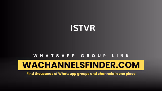 ISTVR - WhatsApp Channel