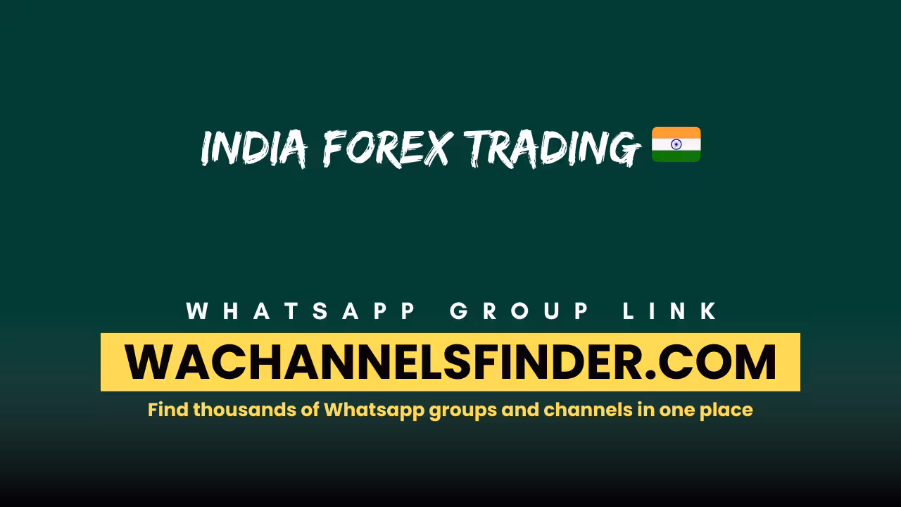 India Forex Trading 🇮🇳 - WhatsApp Channel