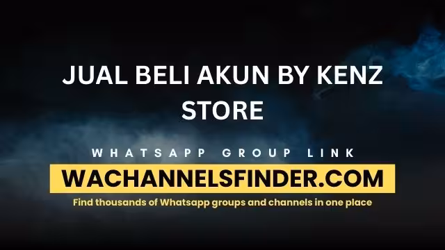 JUAL BELI AKUN BY KENZ STORE - WhatsApp Channel