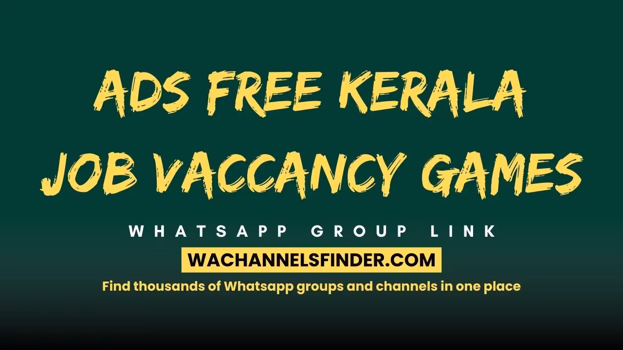 KERALA JOB VACCANCY - WhatsApp Channel