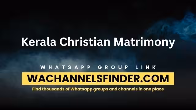 Kerala Christian Matrimony - WhatsApp Channel