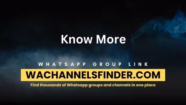Know More - WhatsApp Channel