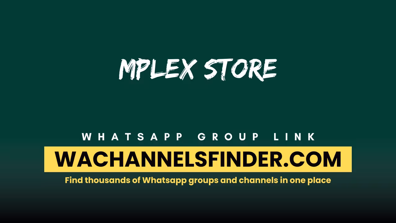 MPLEX STORE - WhatsApp Channel