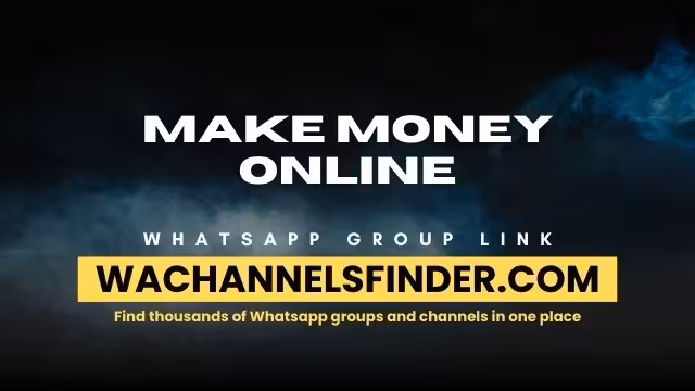Make Money Online - WhatsApp Channel