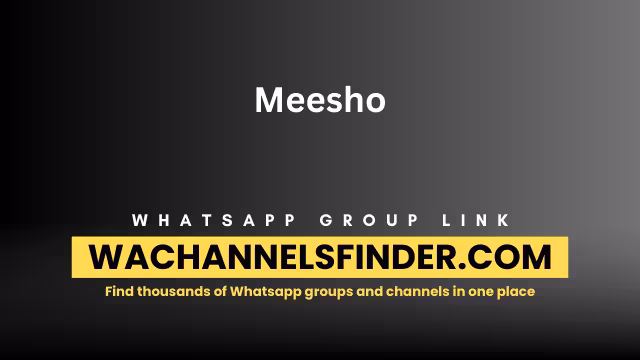 Meesho - WhatsApp Channel