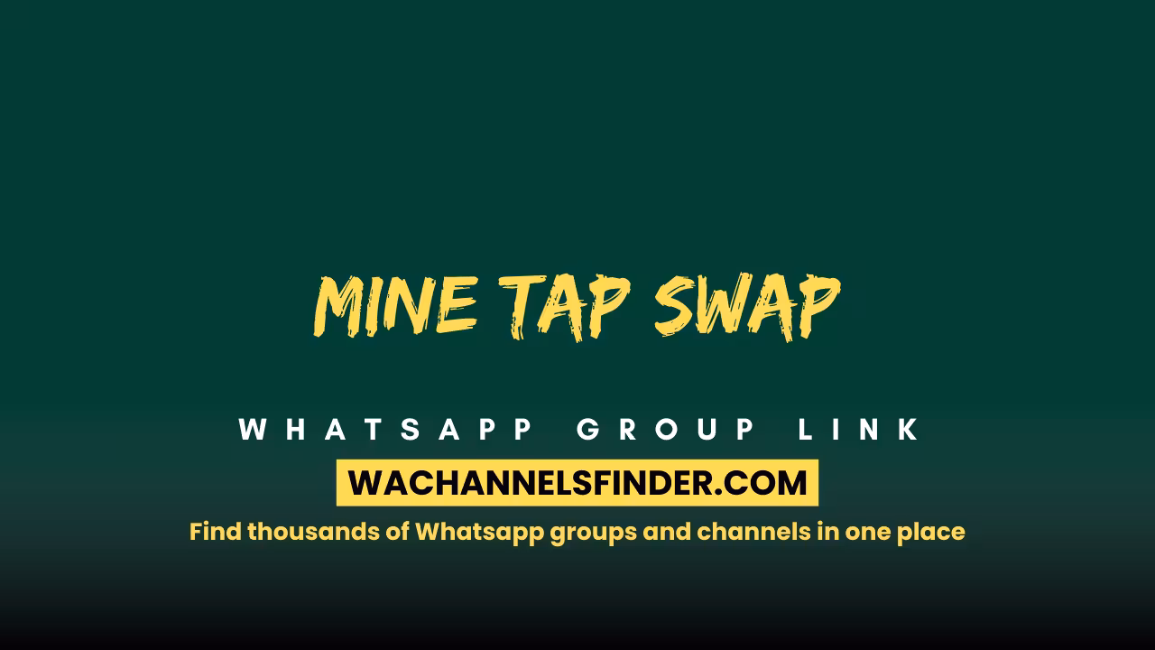 Mine Tap Swap - WhatsApp Channel