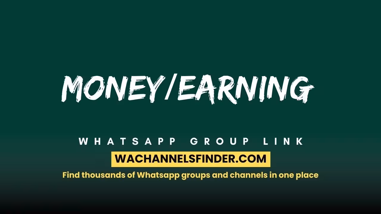 Money/Earning - WhatsApp Channel