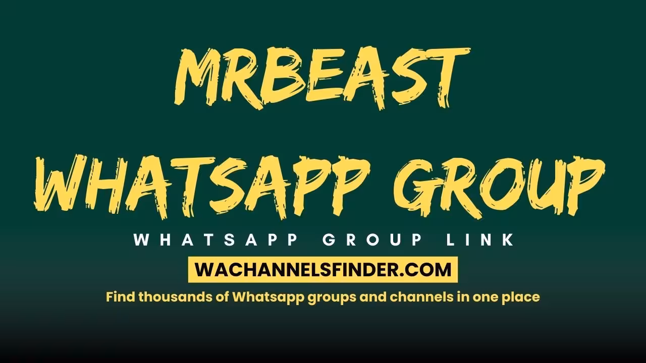 Mrbeast WhatsApp Group - WhatsApp Channel