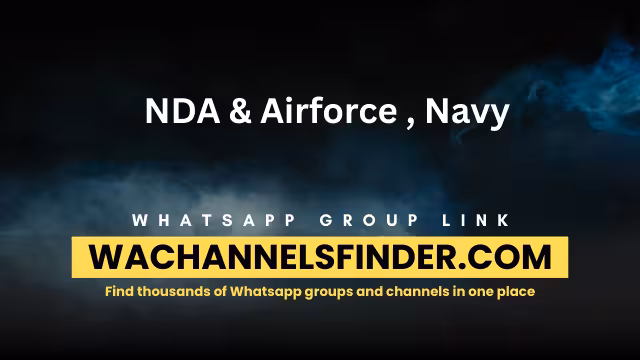 NDA & Airforce , Navy - WhatsApp Channel