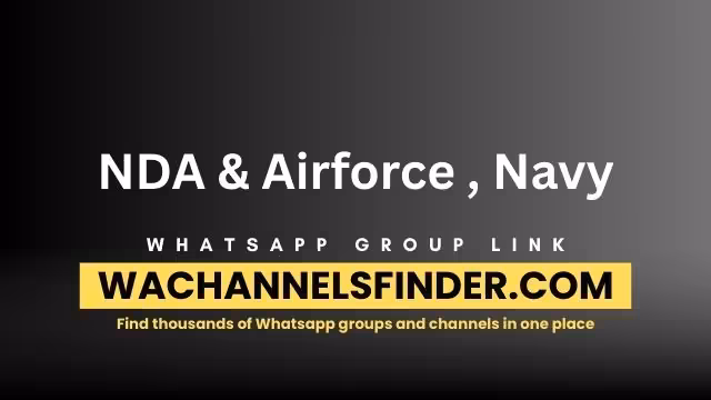 NDA & Airforce , Navy - WhatsApp Channel