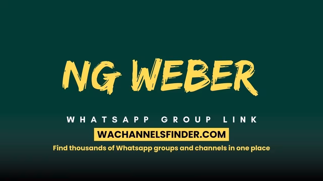 Ng Weber - WhatsApp Channel