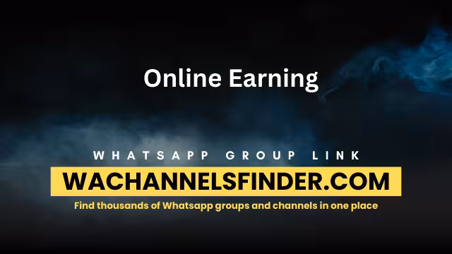 Online Earning - WhatsApp Channel