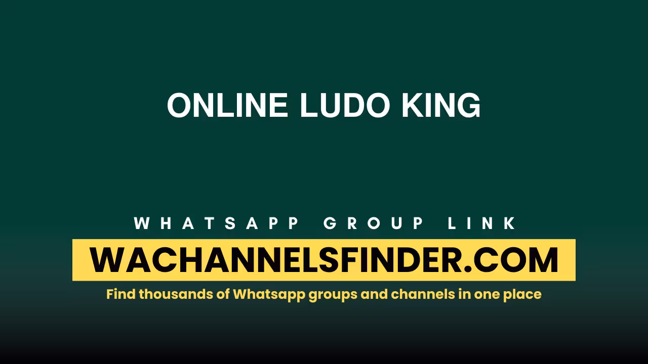 𝗢𝗡𝗟𝗜𝗡𝗘 𝗟𝗨𝗗𝗢 𝗞𝗜𝗡𝗚 - WhatsApp Channel