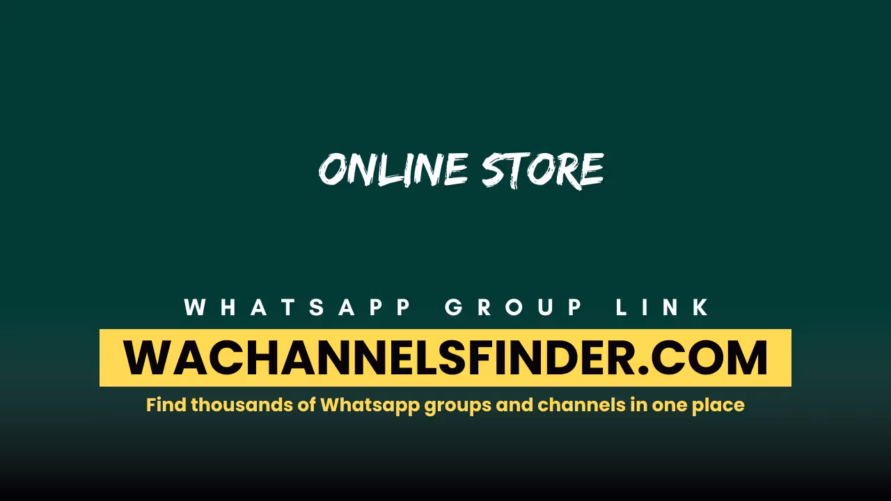 Online store - WhatsApp Channel