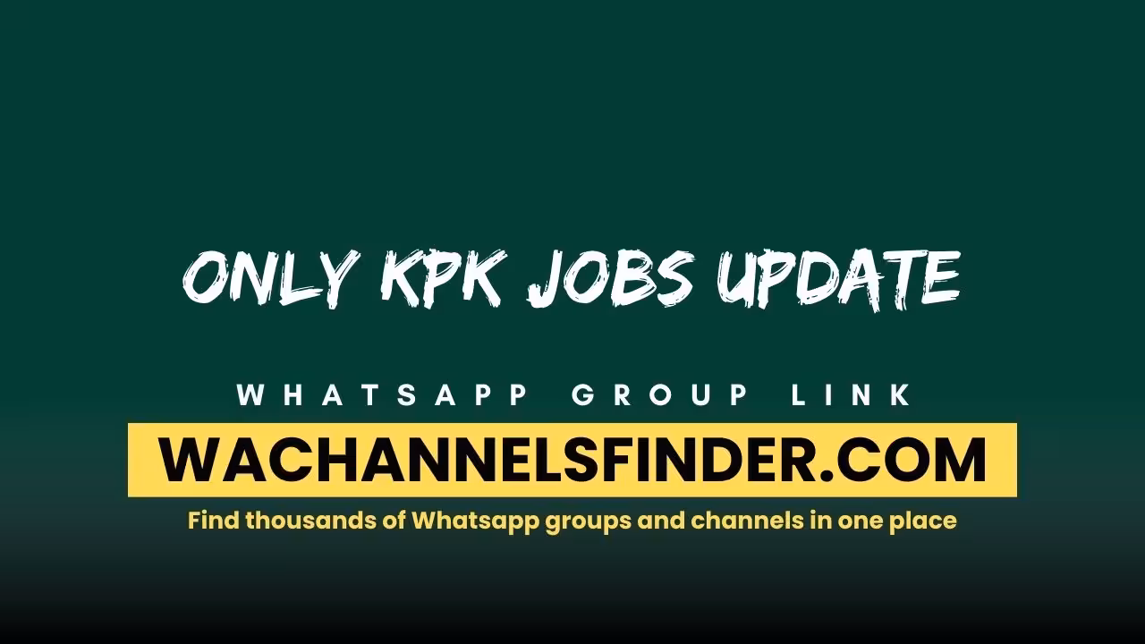 Only KPK jobs update - WhatsApp Channel