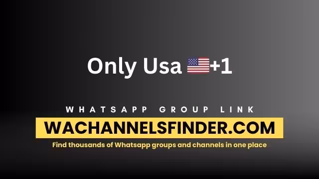 Only Usa 🇺🇸+1 - WhatsApp Channel