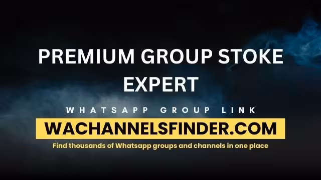 PREMIUM GROUP STOKE EXPERT - WhatsApp Channel