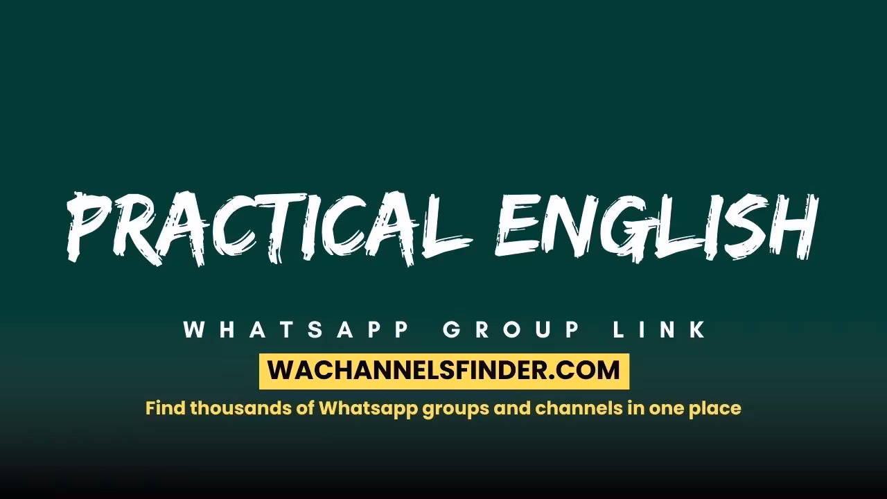 Practical English - WhatsApp Channel