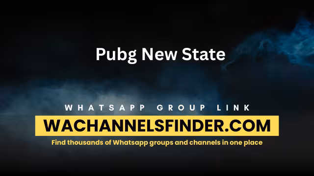 Pubg New State Whatsapp Group link
