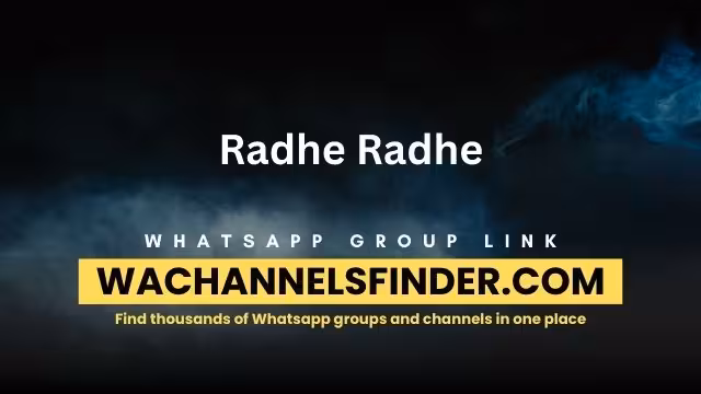 Radhe Radhe - WhatsApp Channel
