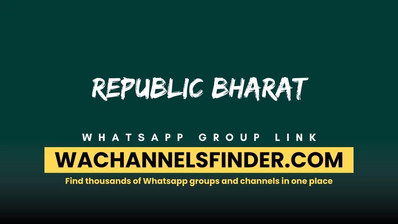 Republic Bharat - WhatsApp Channel