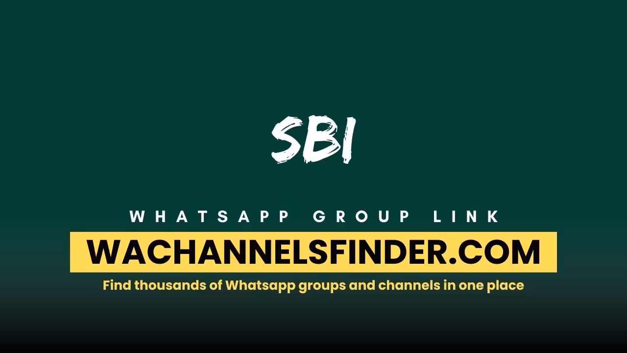 SBI - WhatsApp Channel