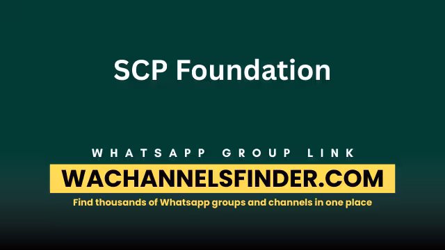 SCP Foundation - WhatsApp Channel